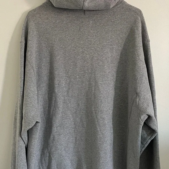 NEW XL Gallery Dept. Heather Grey Center Logo Hoodie sweatshirt - Picture 3 of 8